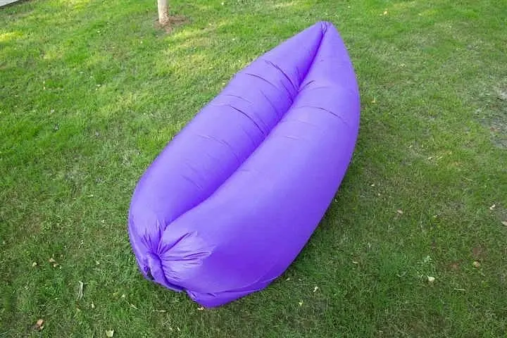 Ламзак пляжний надувний матрац  Good Idea AIR SOFA водонепроникний нейлон 180х70 см фіолетовий  - фото 6