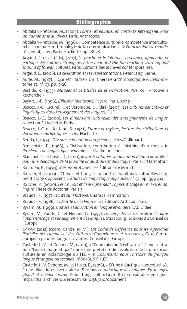 Collection F. Le fait culturel en classe de FLE - фото 32