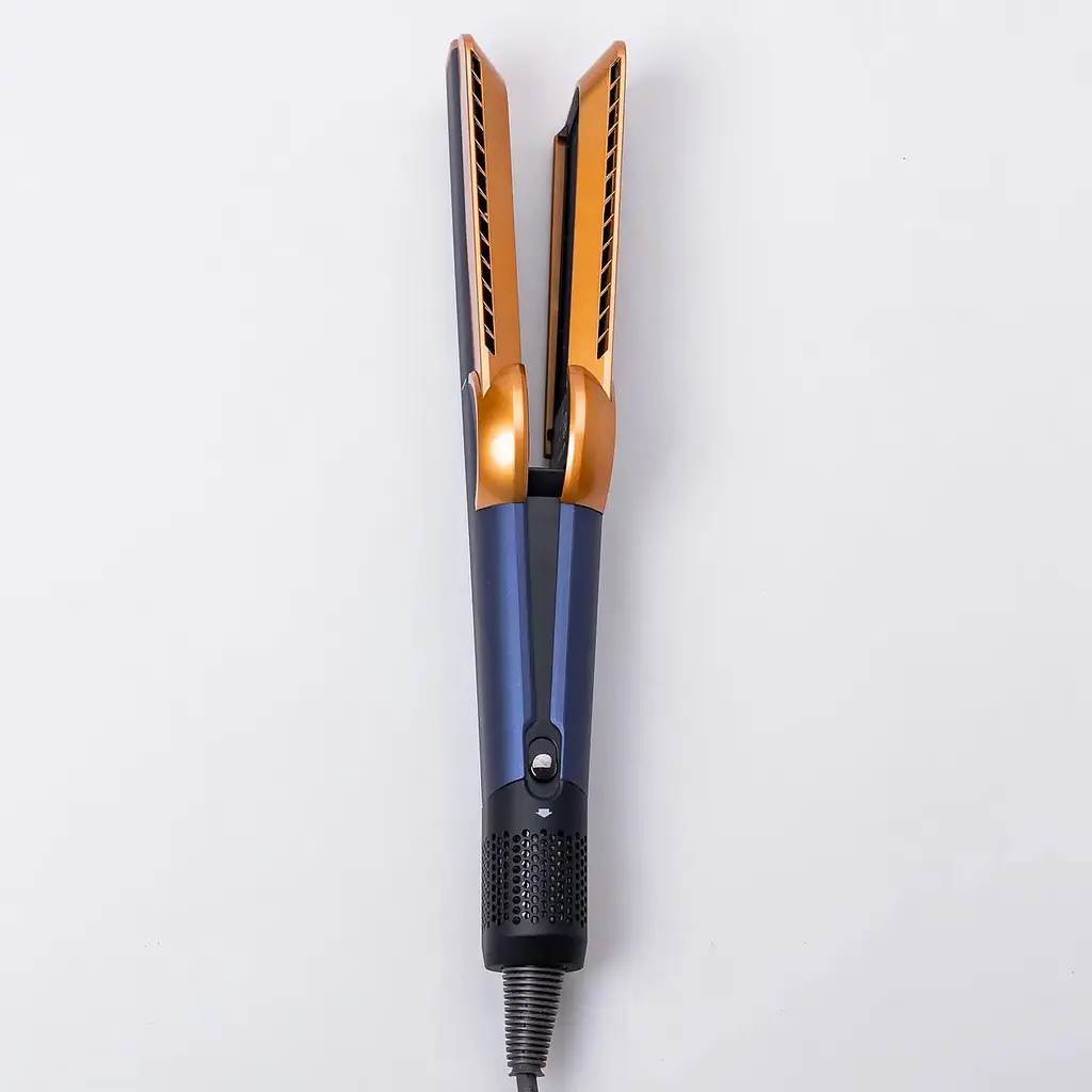 Випрямляч для волосся Smart X Air Straightener 2 швидкості 5 режимів 1300 Вт Синій/золото - фото 3