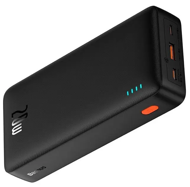 Портативная батарея Baseus Airpow 20000mAh 20W PD/3.0 QC/3.0 Black - фото 3