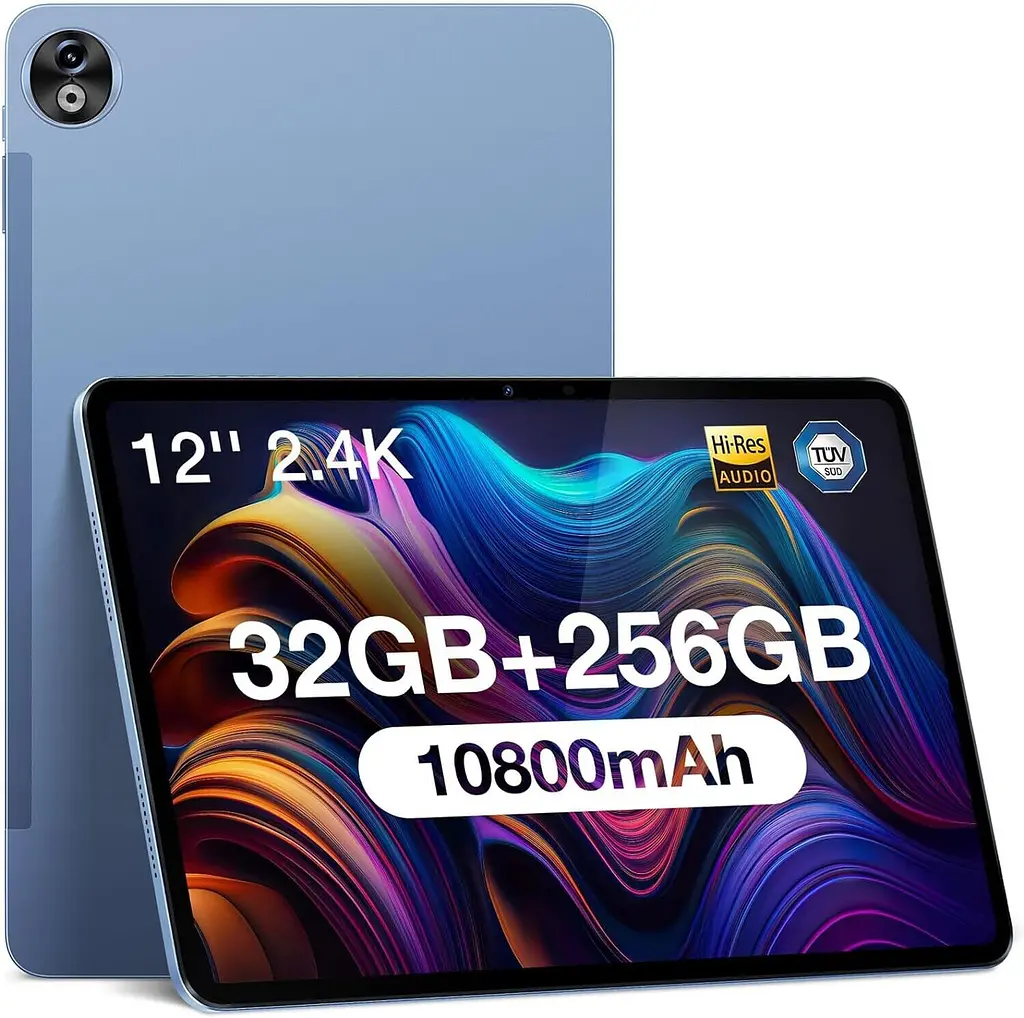 Планшет Doogee T20 Ultra 12 дюймов LTE 12 / 256 GB Galaxy Blue (голубой) - фото 4
