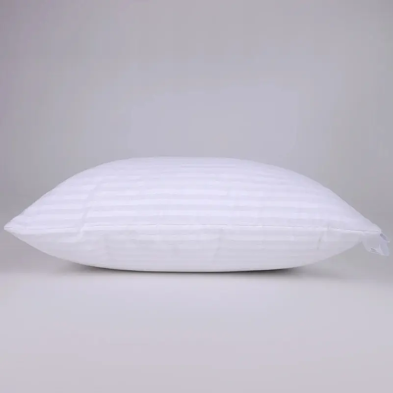 Набор подушек MirSon №0123 Сolor Fun Line Stripe White Bamboo 2 шт. белый (2200011158600) - фото 3
