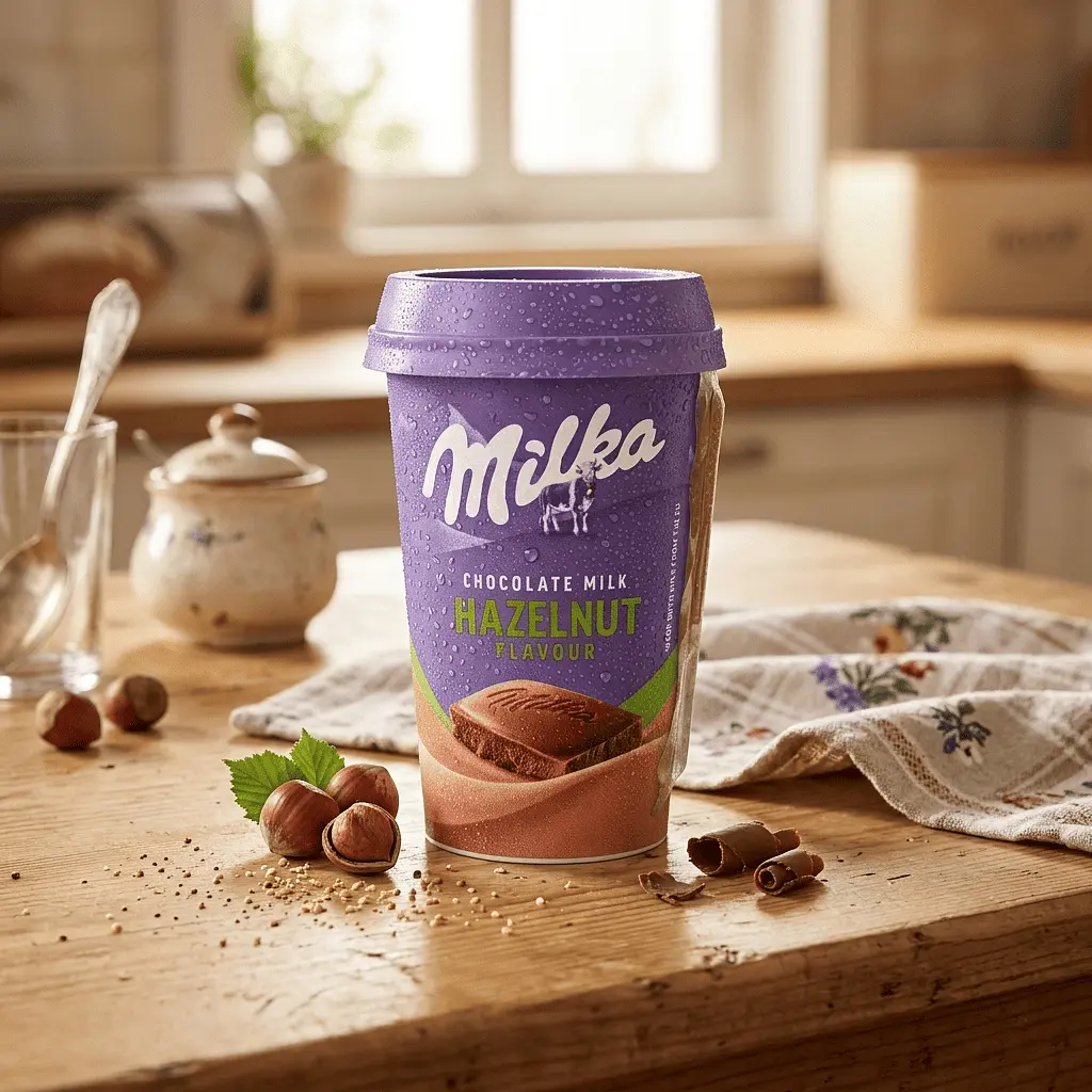 Молочний коктейль Milka Hazelnut Chocolate Milk 220 мл - фото 3