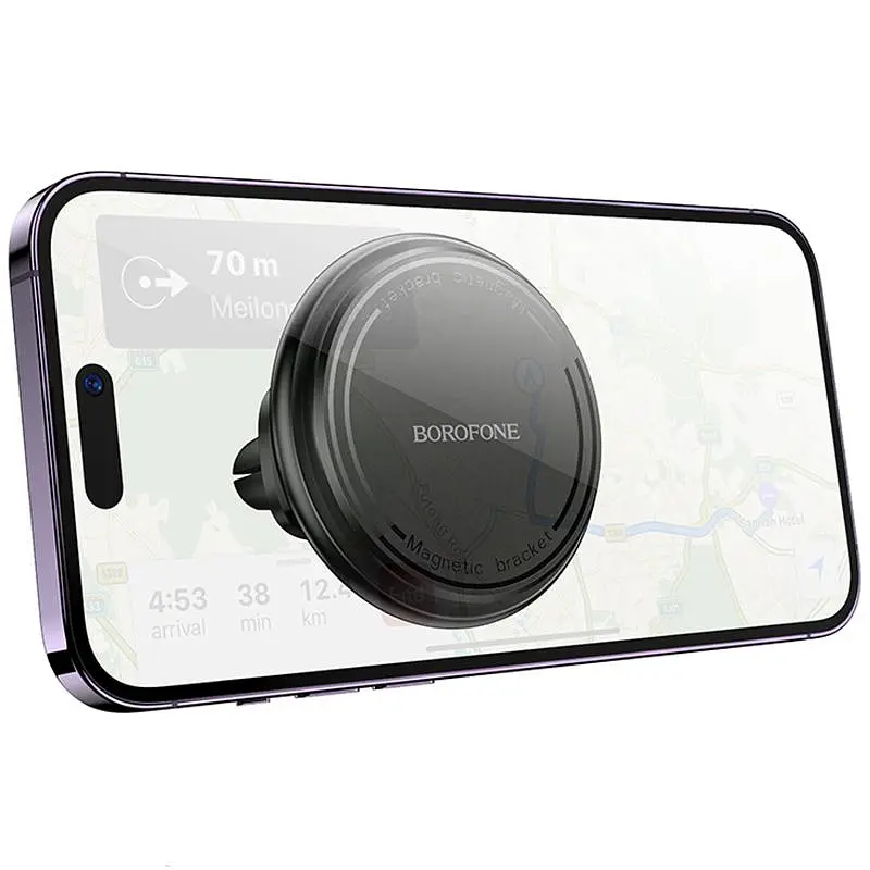 Автодержатель Borofone BH135 Parker ring magnetic (air outlet) - фото 3
