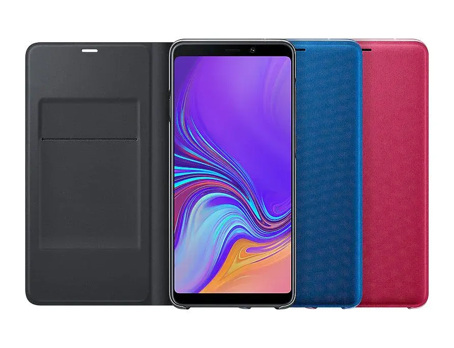 Чохол-книжка Samsung Wallet Cover для Samsung Galaxy A9 2018 SM-A920 Black (EF-WA920PBEGRU) - фото 2