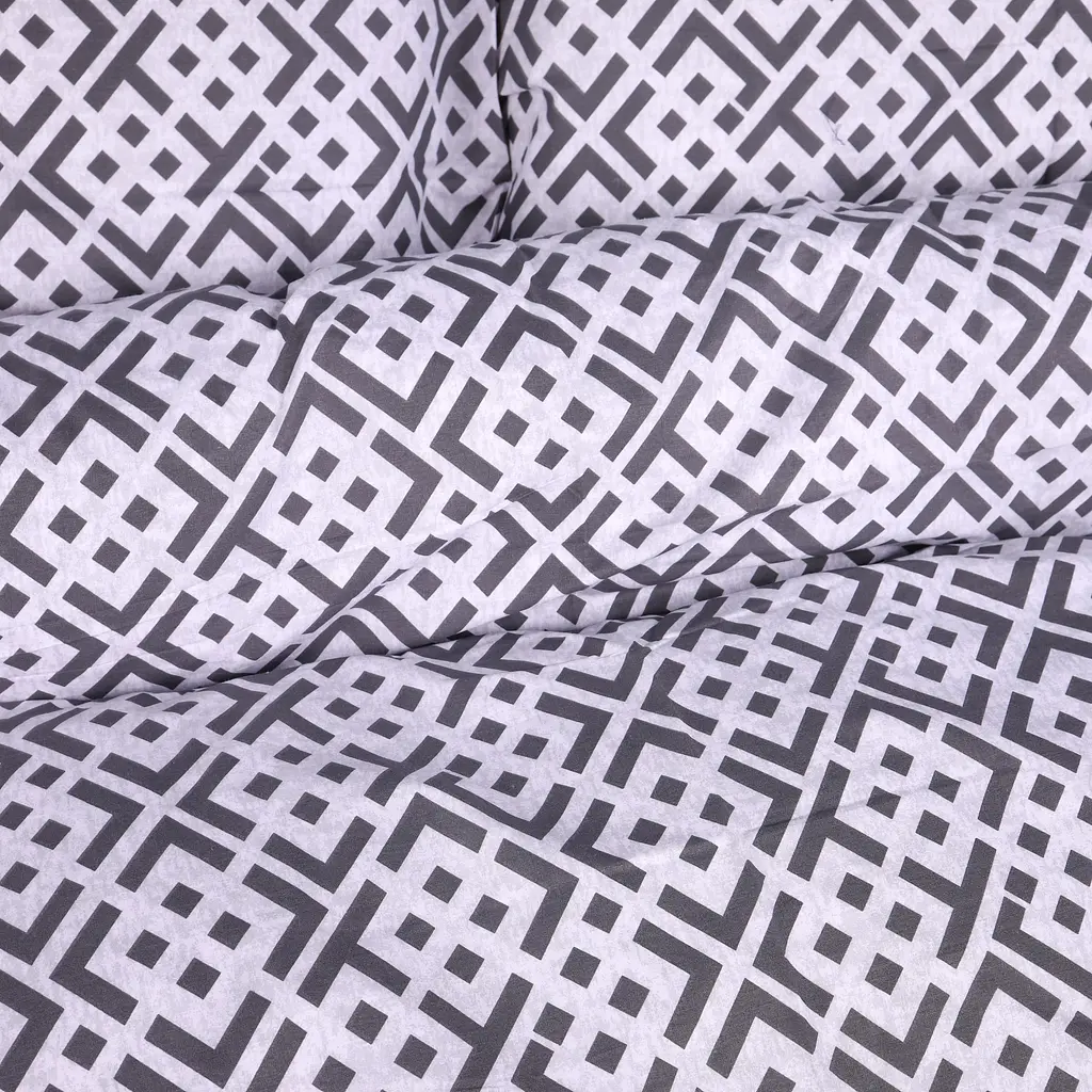 Простирадло бязь Mirson Abstract Graphite 220x240 см (2200013165668) - фото 3