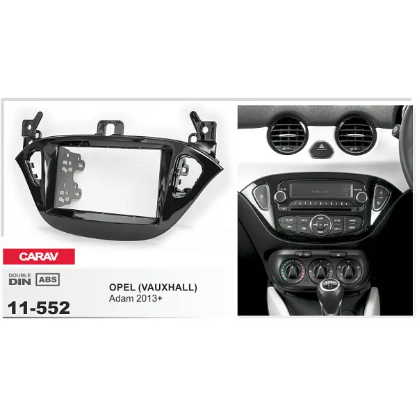Переходная рамка Opel Adam Corsa E Carav 11-552 - фото 5