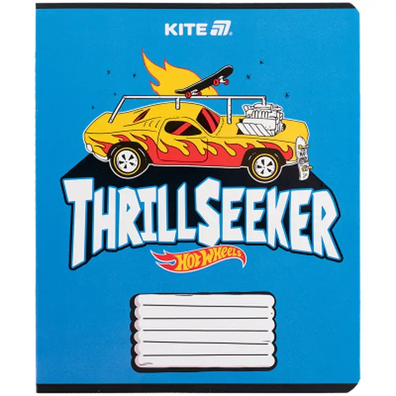 Зошит Kite Hot Wheels, 18 аркушів, клітинка (HW25-236) - фото 8