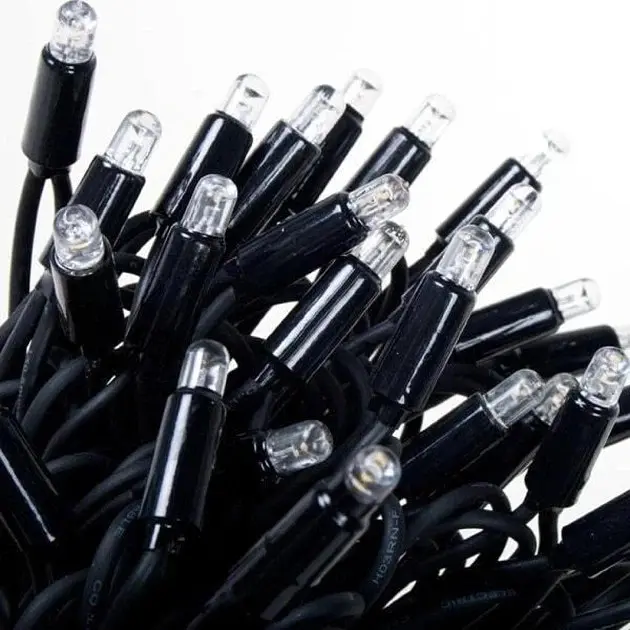 Гірлянда LED 120 3.3Line Short Curtain Bulbashky Бахрома M-2 Мультицветна 5M Вул.+сої Чорний (47674-7235_676) - фото 8