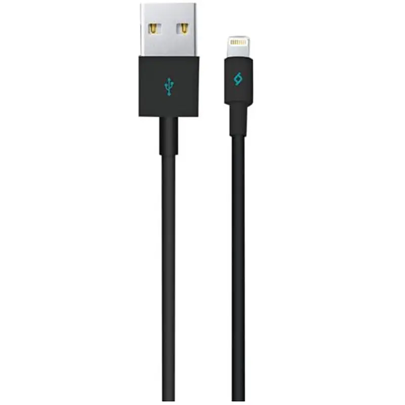Кабель Ttec USB - Lightning (M/M), 1 м, Чорний (2DK7508S)