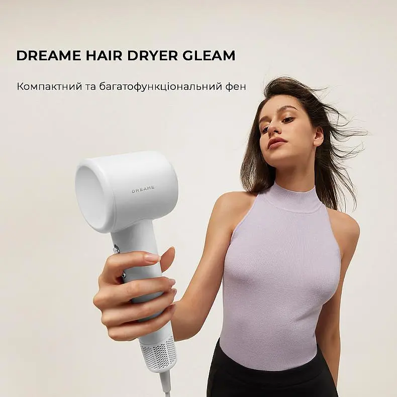 Фен Dreame Hair Dryer Gleam AHD12A-GR Grey - фото 2