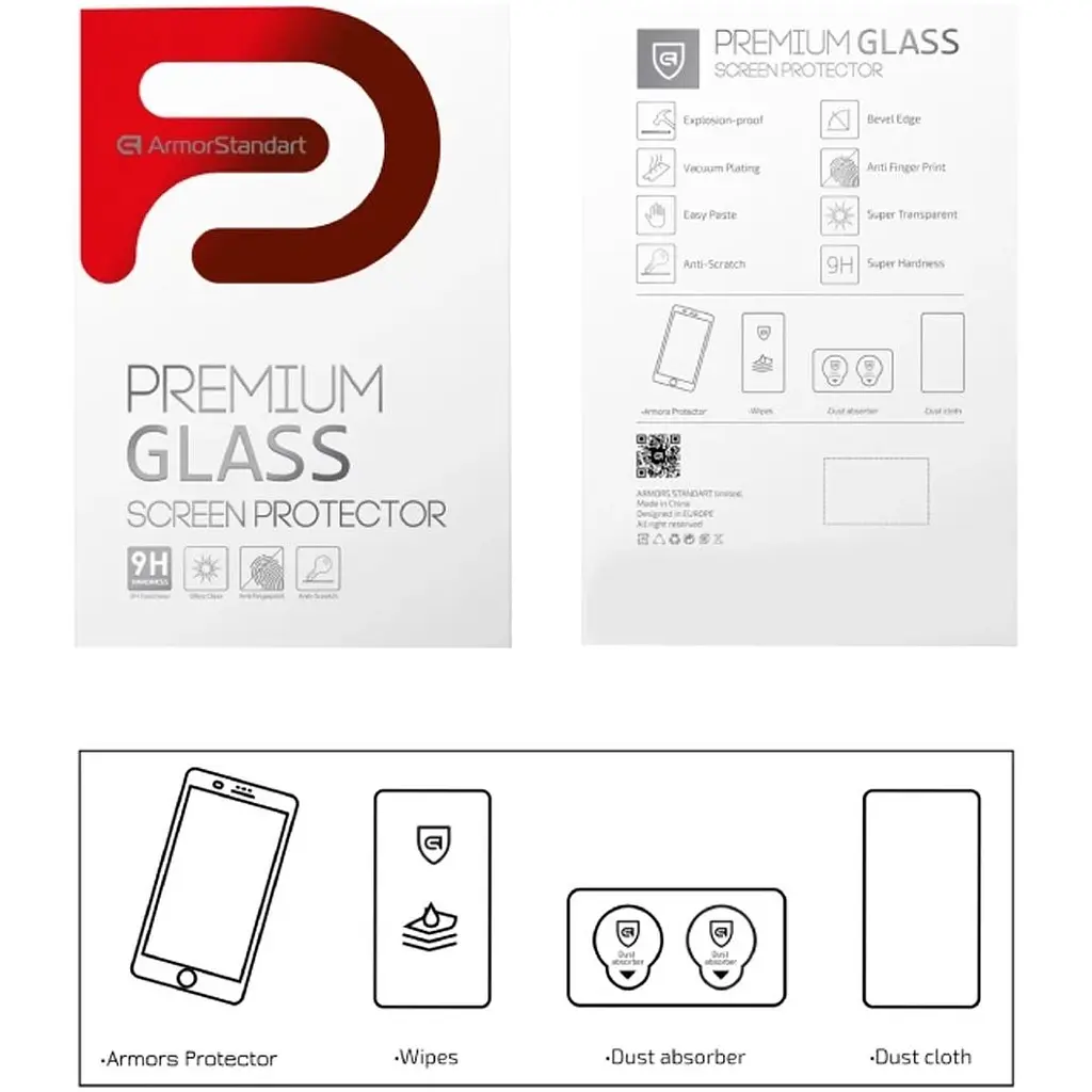 Захисне скло ArmorStandart Full Icon Glass для Xiaomi 15 Black (ARM82379) [125958] - фото 4