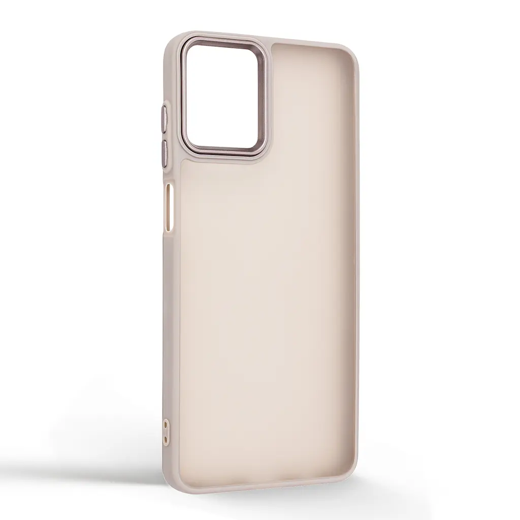 Противоударный чехол для Samsung Galaxy A07 4G (A075), Frame, серый, панель-накладка, термополиуретан TPU + поликарбонат PC, защита всего корпуса, защита кнопок и камеры, устойчив к деформациям, ArmorStandart (ARM87011) - фото 2