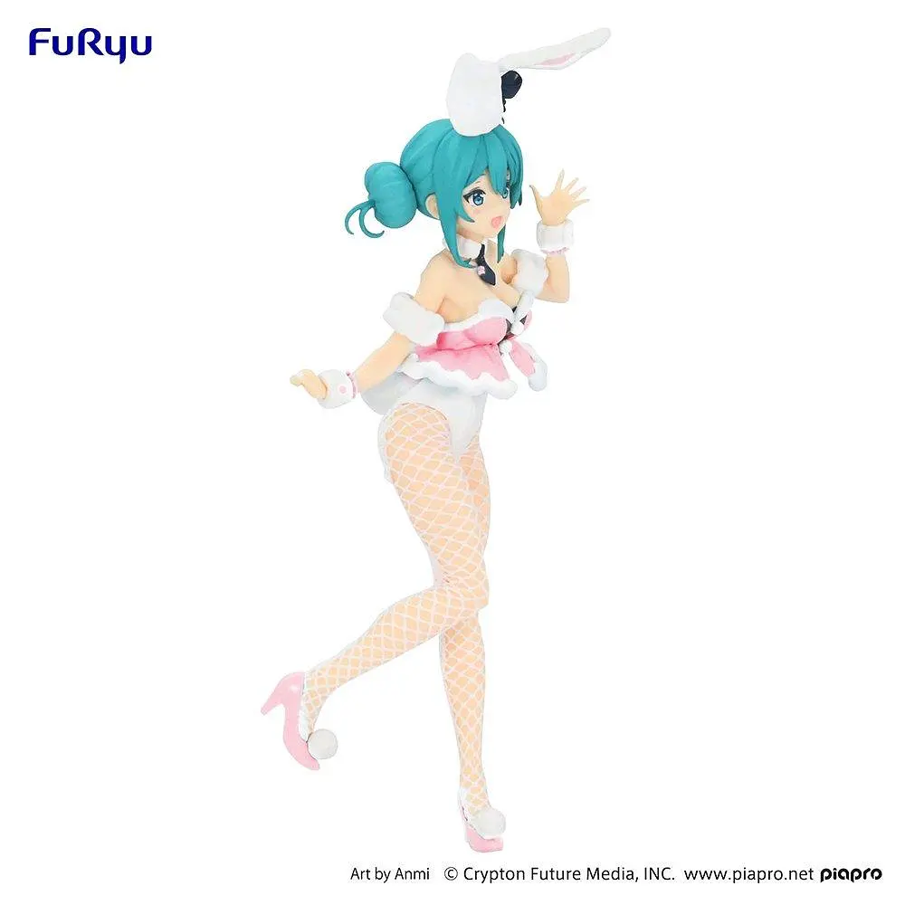 Фігурка FuRyu BiCute Bunnies Міку Хацуне Hatsune Miku White Rabbit Baby Pink 28.0 см JAP HM Rabbit 28.140 - фото 2