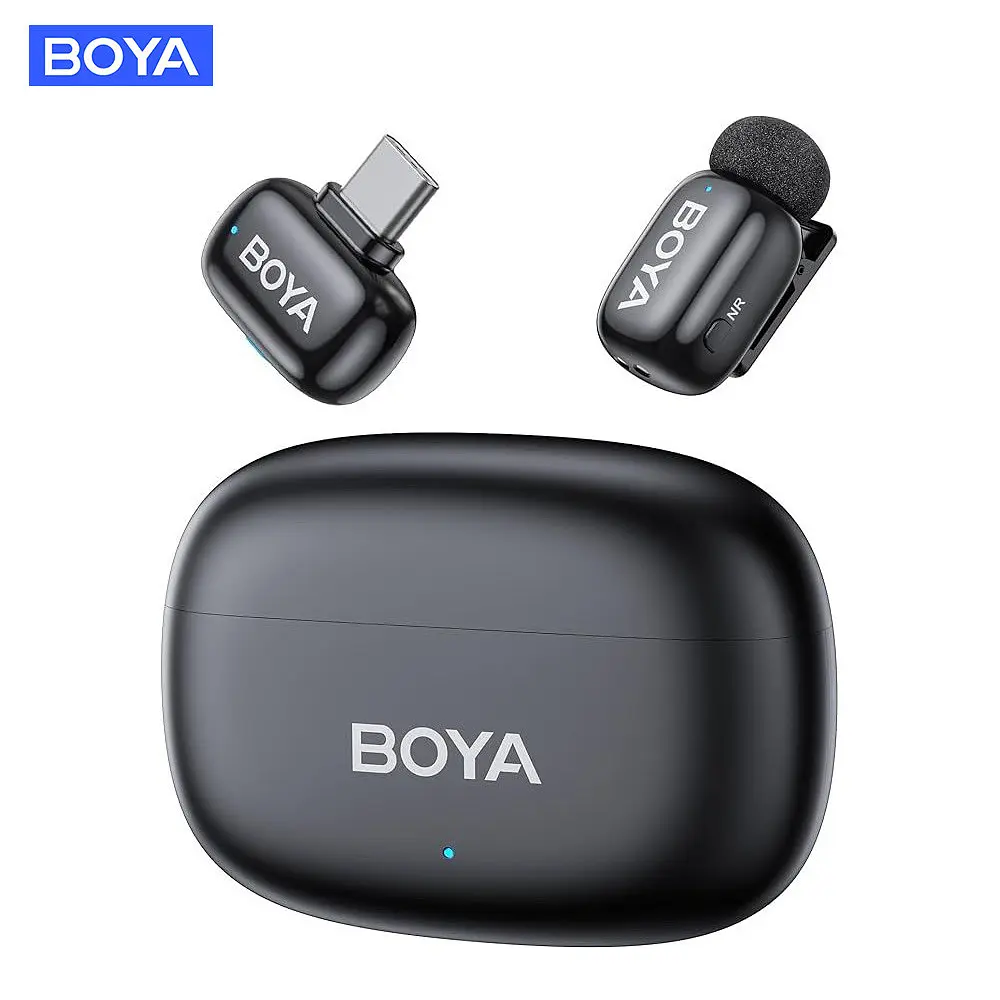 Петличний мікрофон BOYA Mini-20 Type-C 1RX 1TX Зарядний кейс