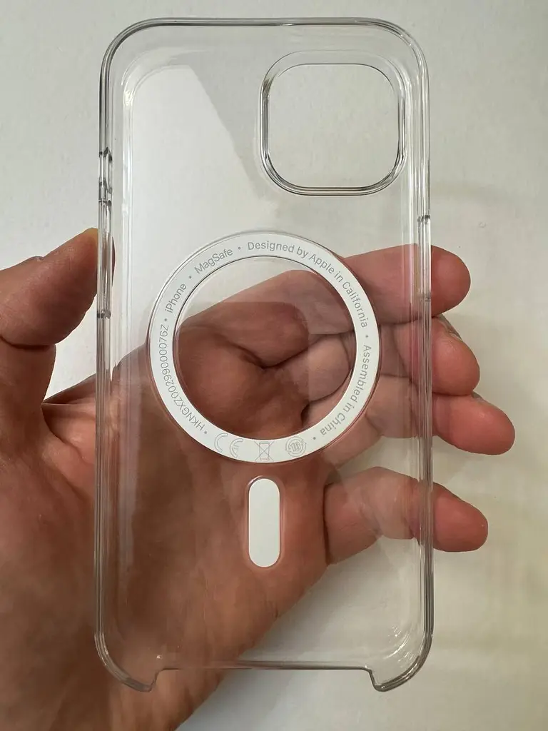 Оригінальний прозорий чохол для iPhone 15 Apple Clear Case with MagSafe (MT203ZM/A) протиударний - фото 6
