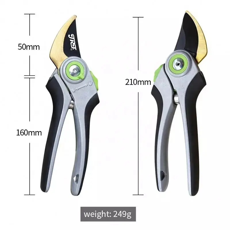 Профессиональный садовый секатор JRF для обрезки деревьев, роз и разных растений - фото 9