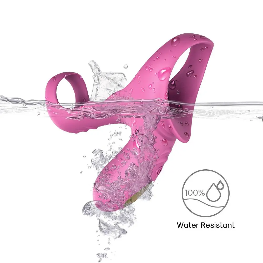Віброкільце Boss Series Ranger Penis Ring 10.9 см рожевий - фото 8