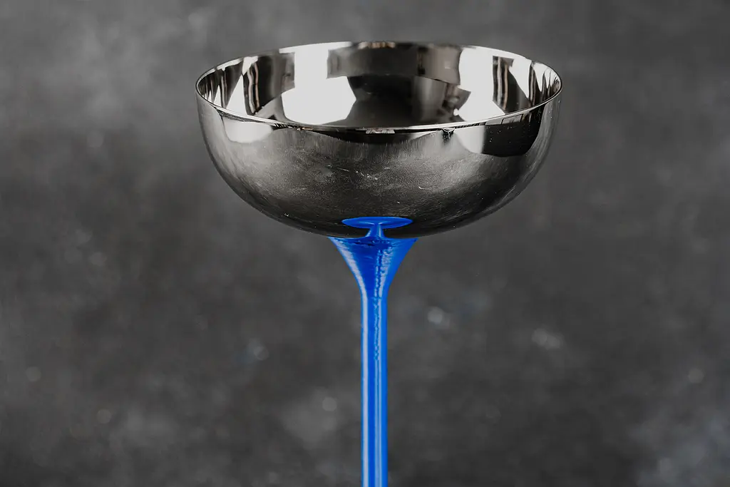 Келих Silver Cocktail Glass With Colorful Stem 200 мл  - фото 3