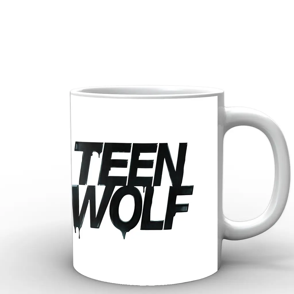 Кухоль GeekLand Вовченя Teen Wolf Вовченя чорний напис TW.02.028.268 330 мл білий - фото 3