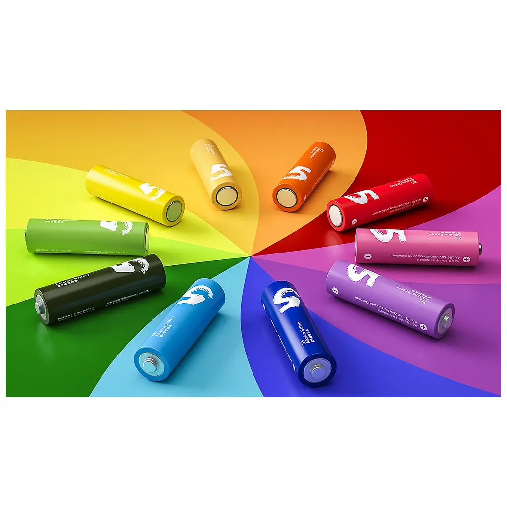 Батарейка ZMI RAINBOW ALKALINE * 10 (AA501) - фото 7