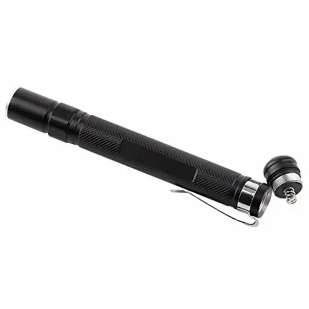 Фонарь ручной PLD 706-XPE с красным светом 2хААА 1 режим zoom Черный - фото 3