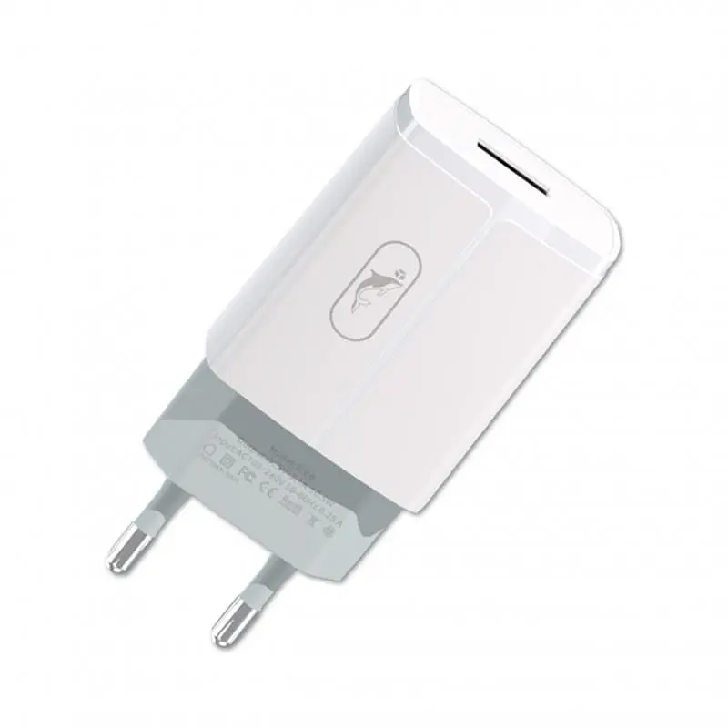 Мережевий зарядний пристрій SkyDolphin SC06 (1USBx2.4A) White (SDMZP-000177) - фото 3
