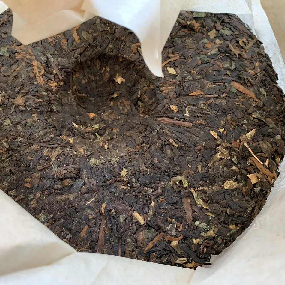 Восковый шу пуэр с нотами риса Waxy Pu'er 357 г - фото 3