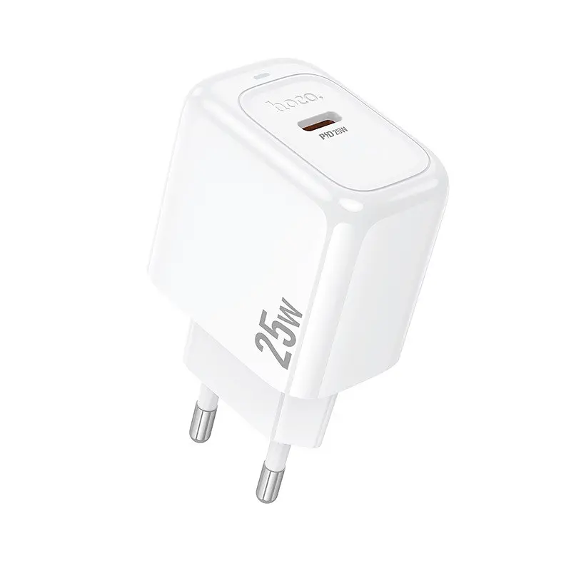 Сітчастий зарядний пристрій HOCO CS53A Surplus single port PD25W charger білий