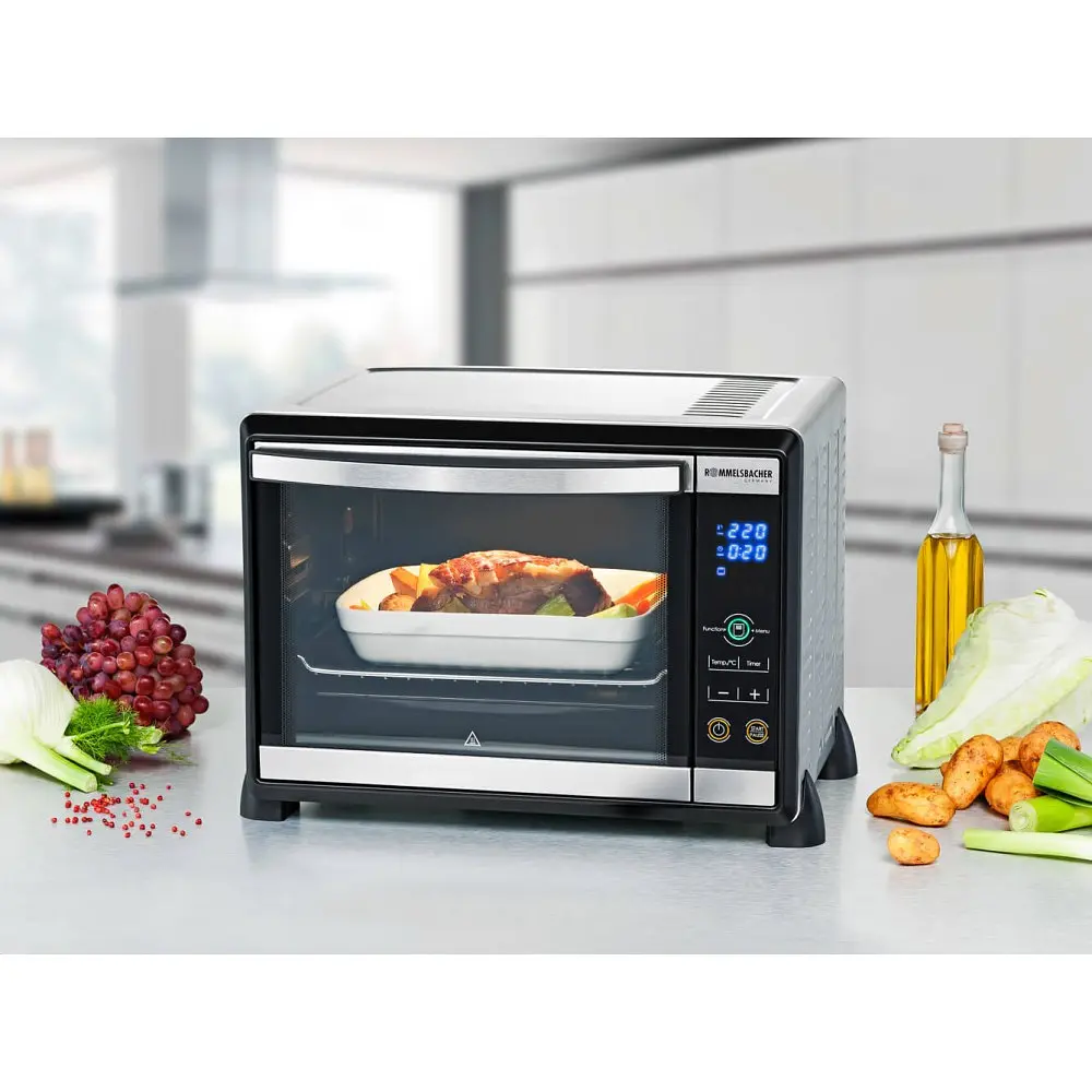 Электропечь с грилем Rommelsbacher BGE 1580/E, 30 л - фото 4