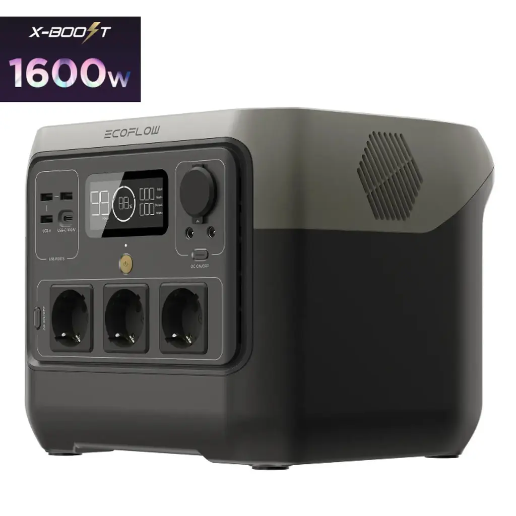 Зарядна станція EcoFlow River 2 Pro 800Вт пикова 1600Вт 3 євро розетки - фото 2