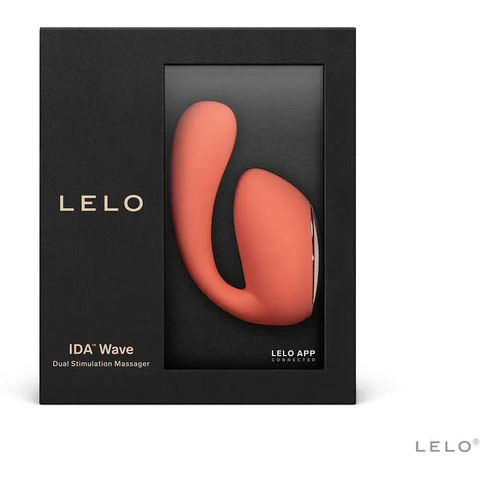 Смарт-вібратор Lelo Ida Wave Coral Red вагінально-кліторальний стимулятор із технологією WaveMotion - фото 7