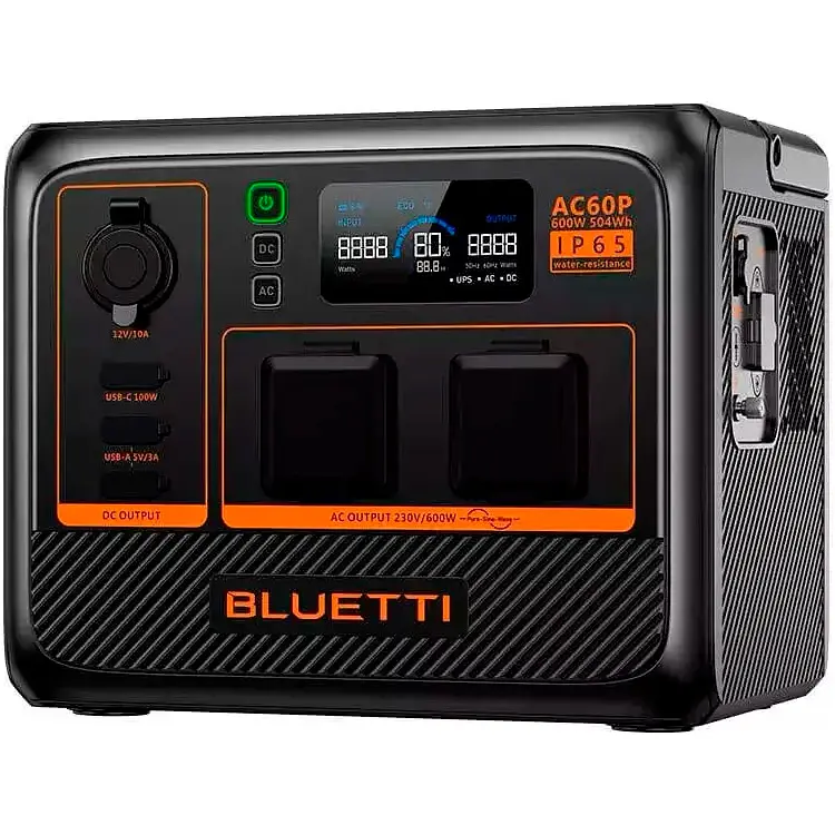 Зарядная станция Bluetti AC60P 600W [103042] - фото 3