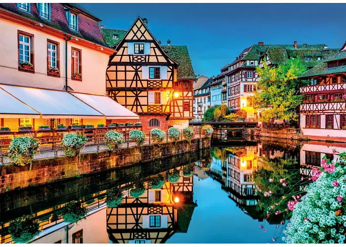 Пазл Clementoni High Quality Collection: Старе європейське місто, Страсбург, Франція (High Quality Collection - Strasbourg Old Town Puzzle - 500 pcs.), 500 ел. (35544) - фото 2