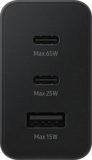 Зарядное устройство для PD Samsung Trio 65 W комплект с кабелем Type-C Type-C - фото 4