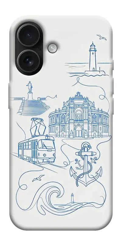 TPU чохол Demsky Southern pearl для Apple iPhone 17 (6.3")