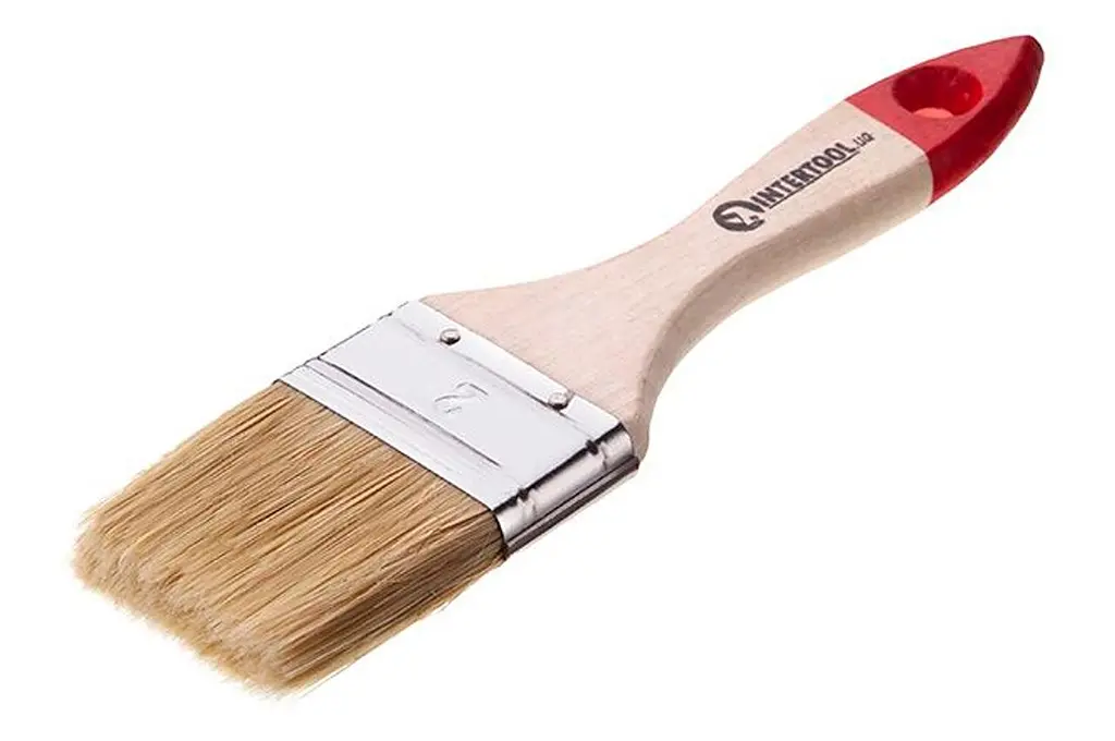 Пензель малярський плоский Intertool стандарт 2" KT-1250 - фото 2