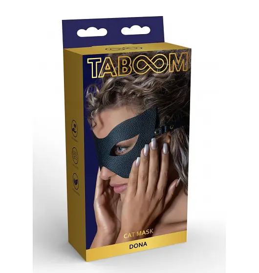 Маска на глаза Taboom Dona Cat Mask черный - фото 2