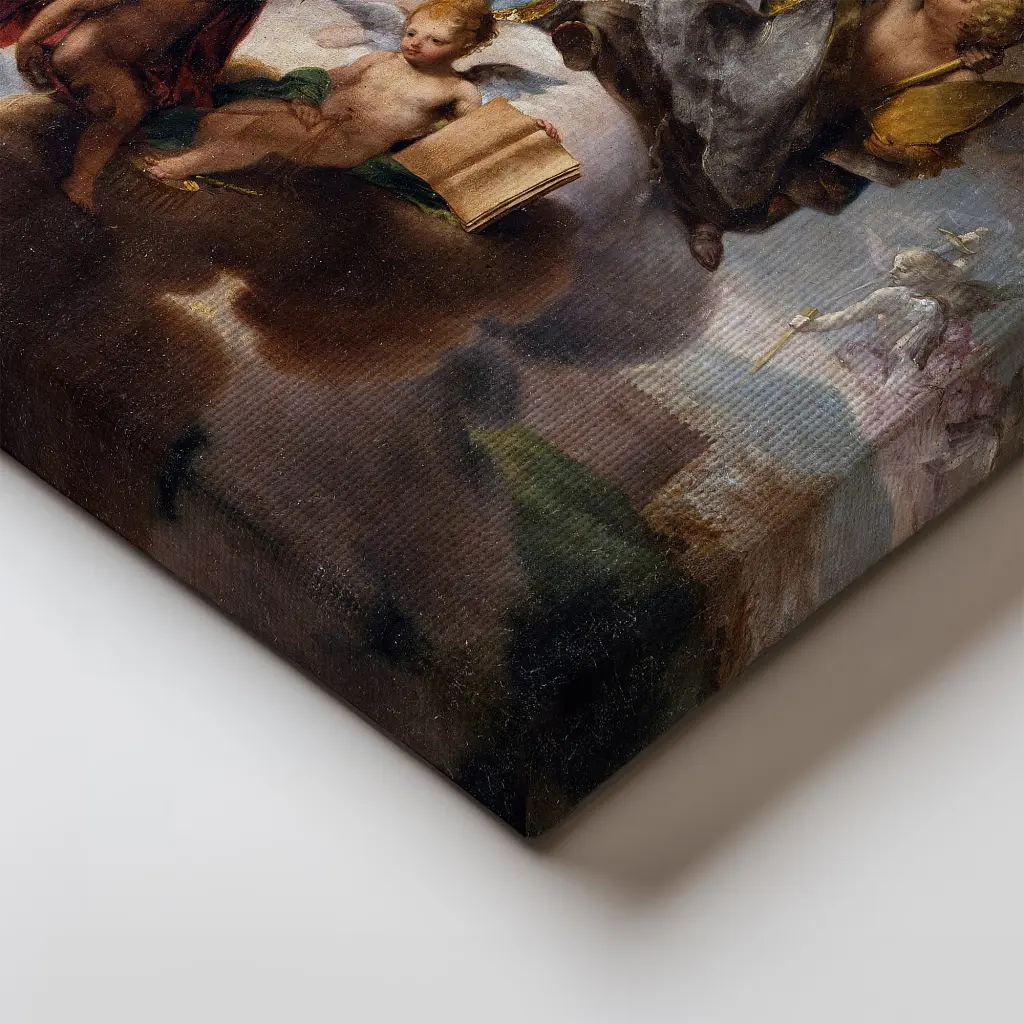 Інтер'єрна картина Святий, XVIII ст, релігійний декор, 60×44 см (id6943) - фото 3