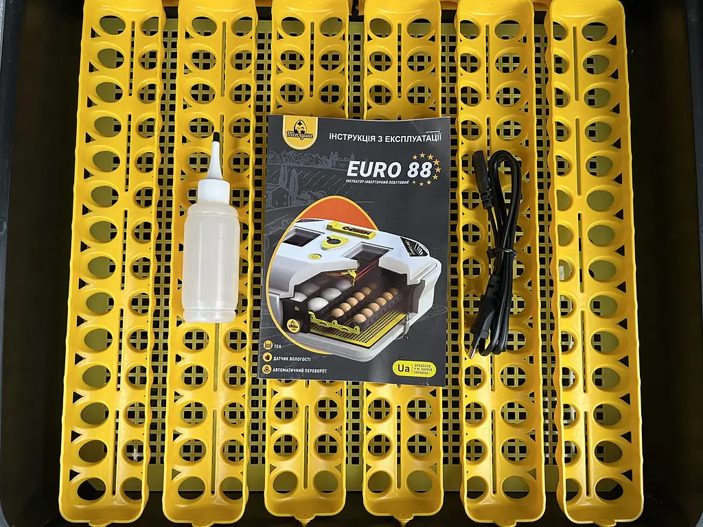 Інкубатор автоматичний Теплуша Euro 88 ТАВ 220в комбінований корпус - фото 7