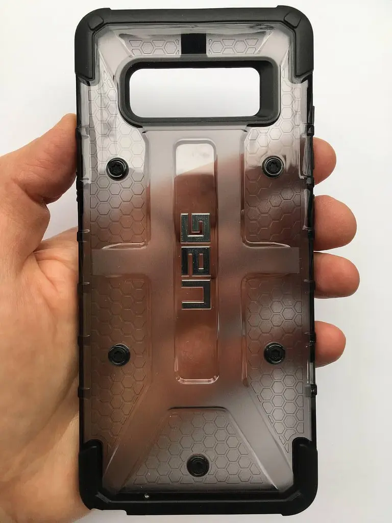 Чохол прозорий протиударний UAG Plasma NOTE8-L-AS Original для Samsung Galaxy Note 8 Ash - фото 7