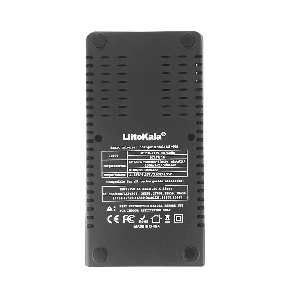Ззарядний пристрій LiitoKala lii-PD2 2 канали Чорний (1480661416) - фото 9