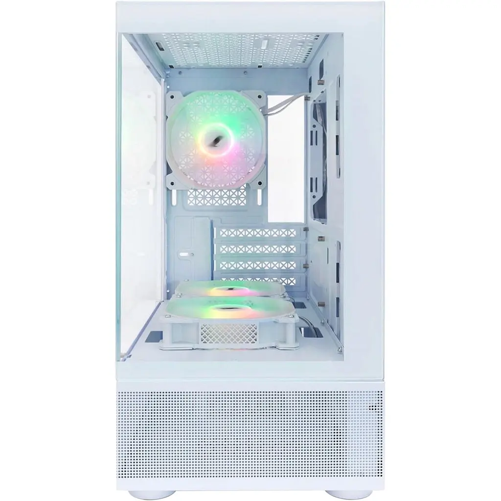 Корпус 1stPlayer Mi2-A-WH-2F7R-W-1F7-W White [146450] - фото 5