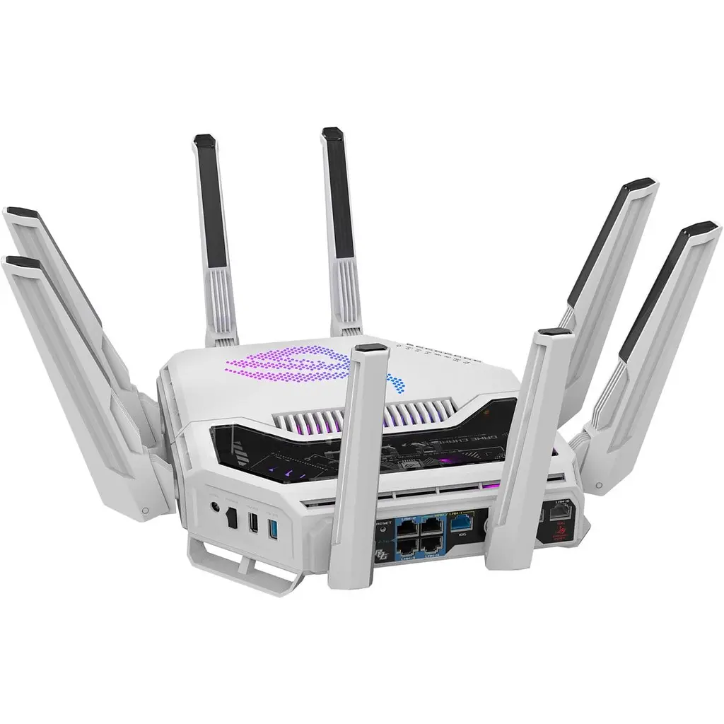 Бездротовий маршрутизатор (роутер) ASUS ROG Rapture GT-BE19000AI (90IG09S0-MO9A0V) [174924] - фото 6