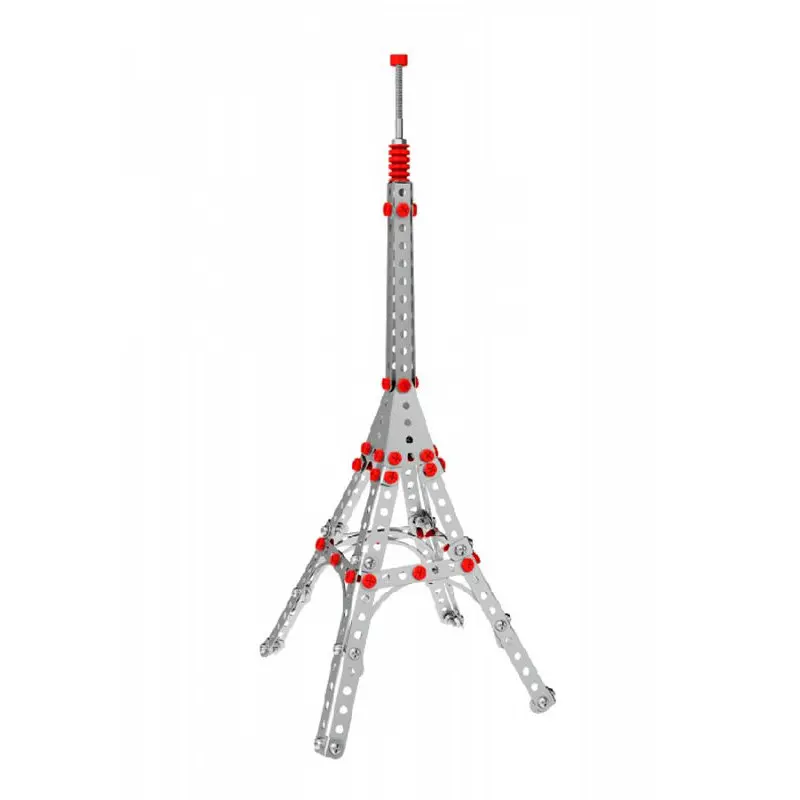 Металевий конструктор Ейфелева вежа ТехноК 7440TXK 200 деталей - фото 2