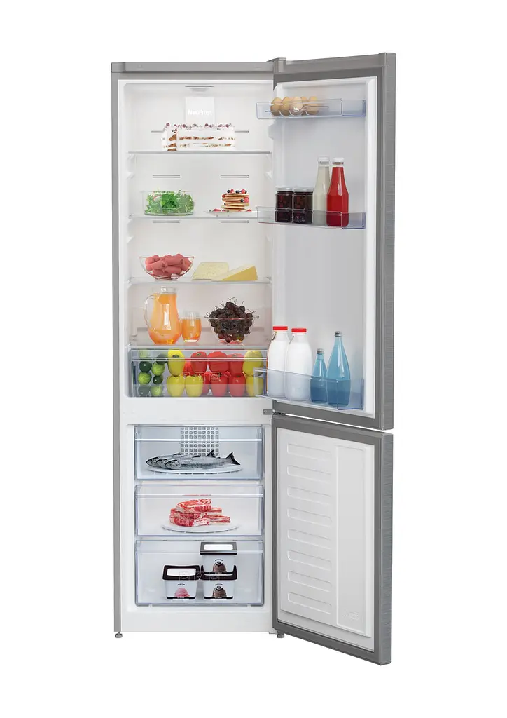 Холодильник Beko CNA295K20XP 181х57х54см 2 двери холодильное отделение 190 л морозильное отделение 76 л A+ combi нержавіюча сталь (CNA295K20XP) - фото 3