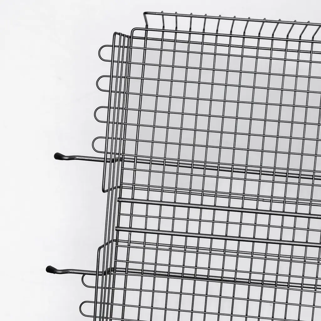 Решетка для гриля и барбекю Yiwu глубокая 38х26 см для костра мангала кемпинга решетка для барбекю гриля шашлыка BQ-10 - фото 6