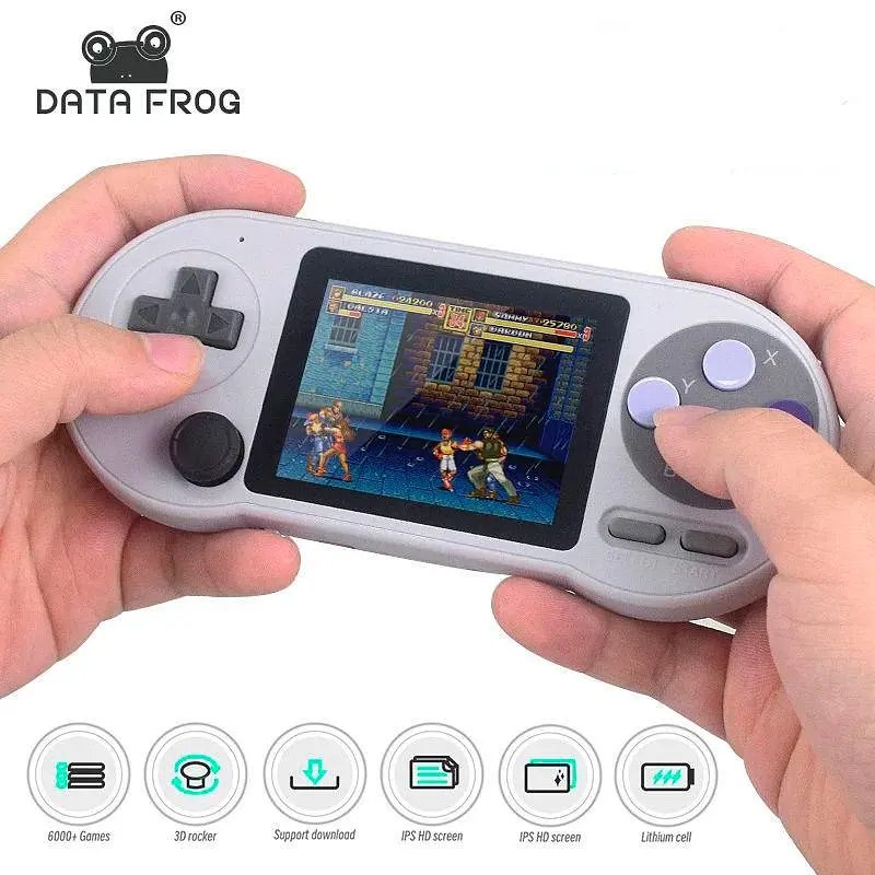 Приставка ігрова консоль DATA FROG SF2000 White (6000 ігор) - фото 4