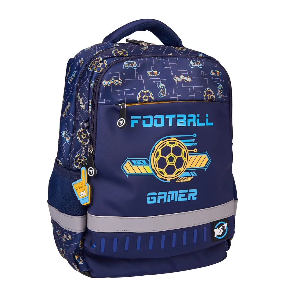 Рюкзак шкільний ортопедичний шкільний YES Football Gamer S-52 Ergo