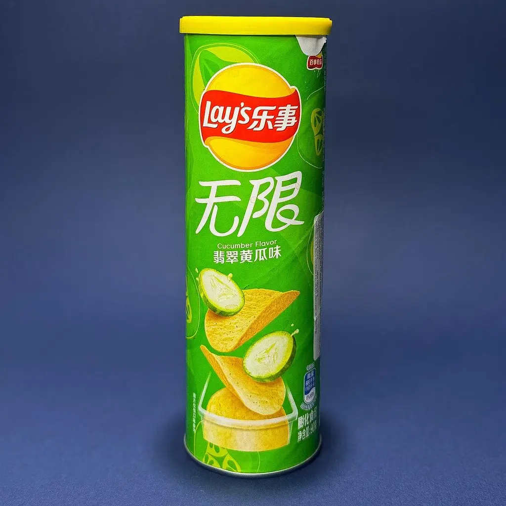 Чипсы Lay's Cucumber China со вкусом огурца 90 г - фото 2